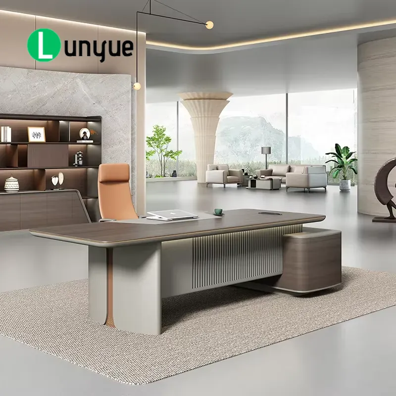 Office Tech And Management - Scrivania Direzionale Moderna di Lusso a