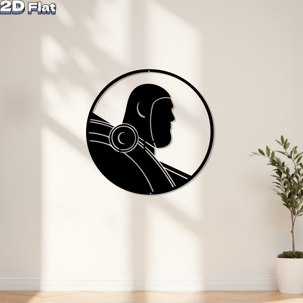 Tech Office Wall Art - Decorazione da Parete in Alluminio a