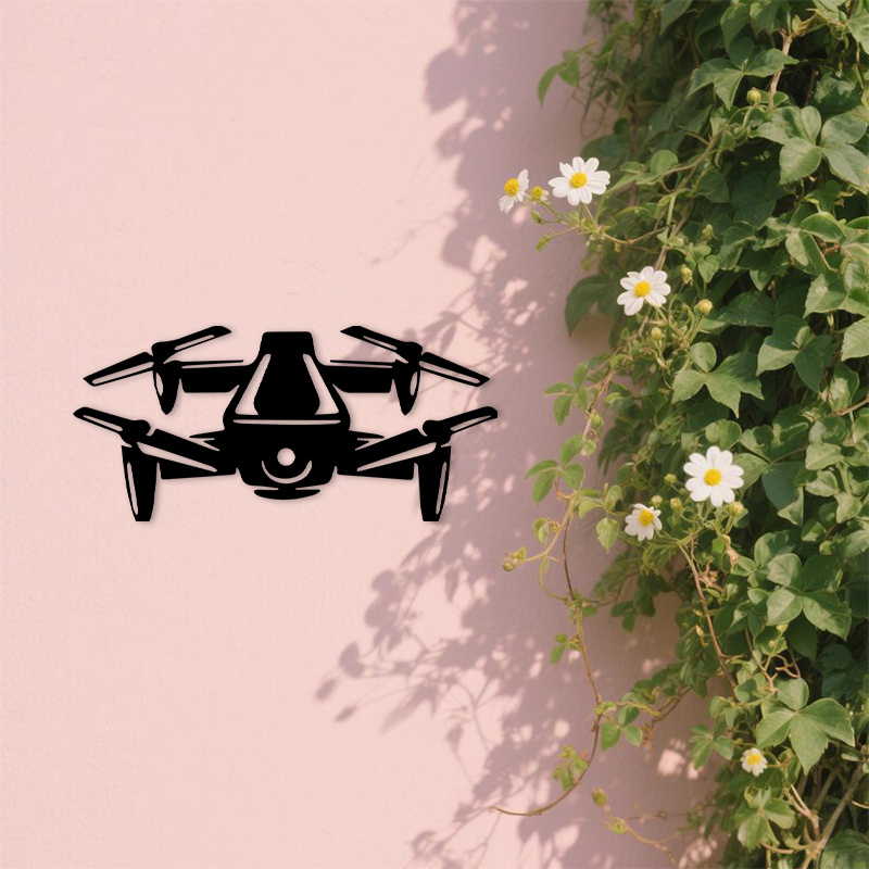 Tech Office Wall Art - Decorazione da Parete in Ferro 2D