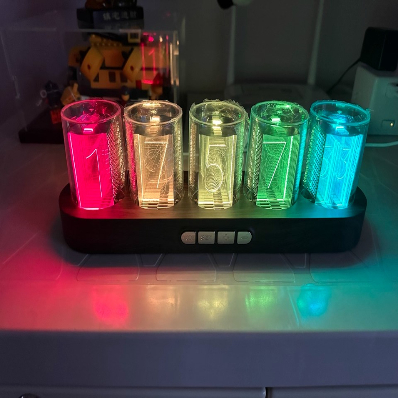 Tech Office Youtube - Orologio a tubo LED Nixie RGB