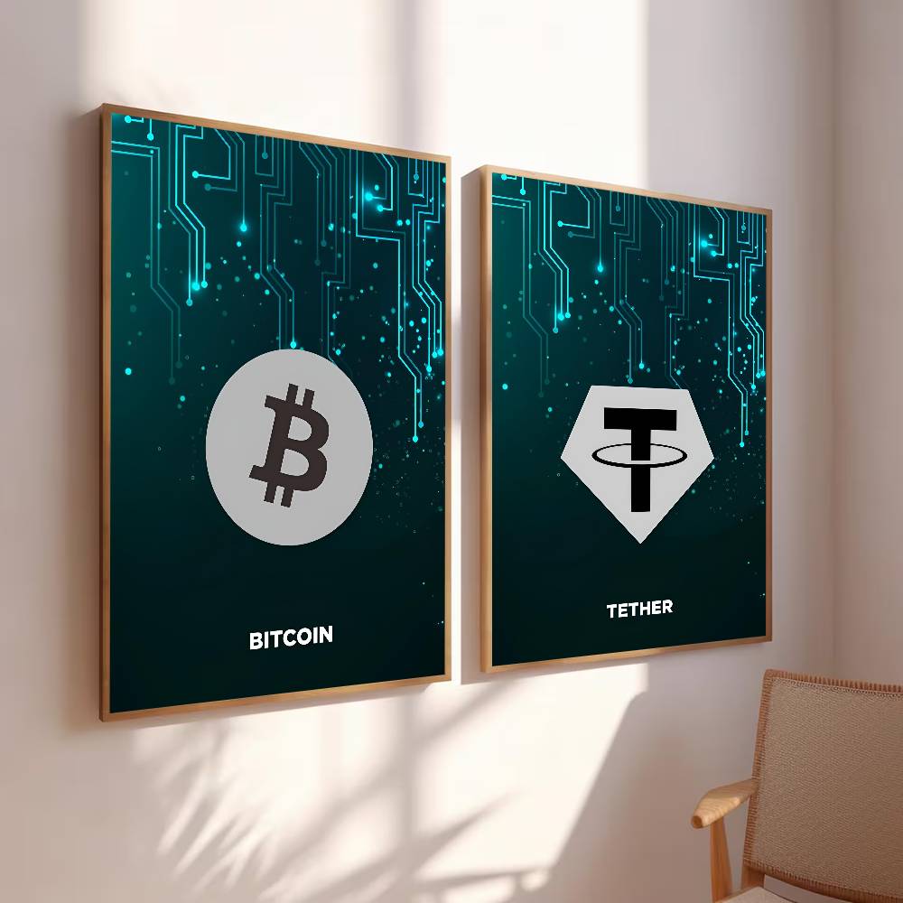 Poster con Simbolo Crypto Tech - Office Of Tech recensione e prezzo