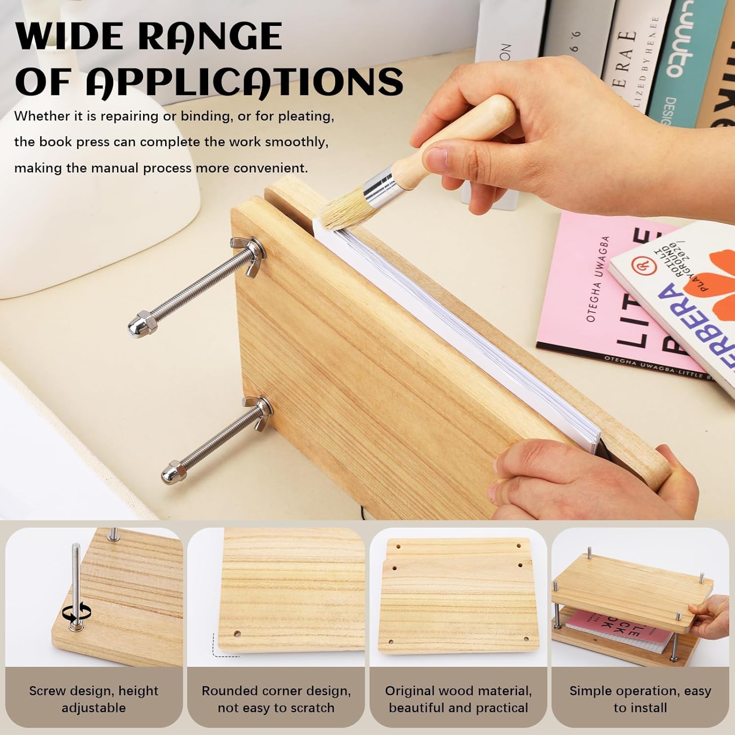 Pressa per Libri in Legno, Str - Binding Machine Comb recensione e prezzo