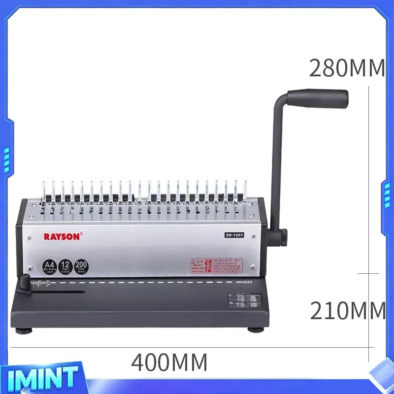 Rilegatrice a pettine Rayson S - Binding Machine Comb recensione e prezzo