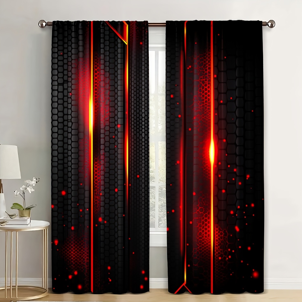 2 pz Tende Effetto Lava Nere R - Office Of Tech recensione e prezzo