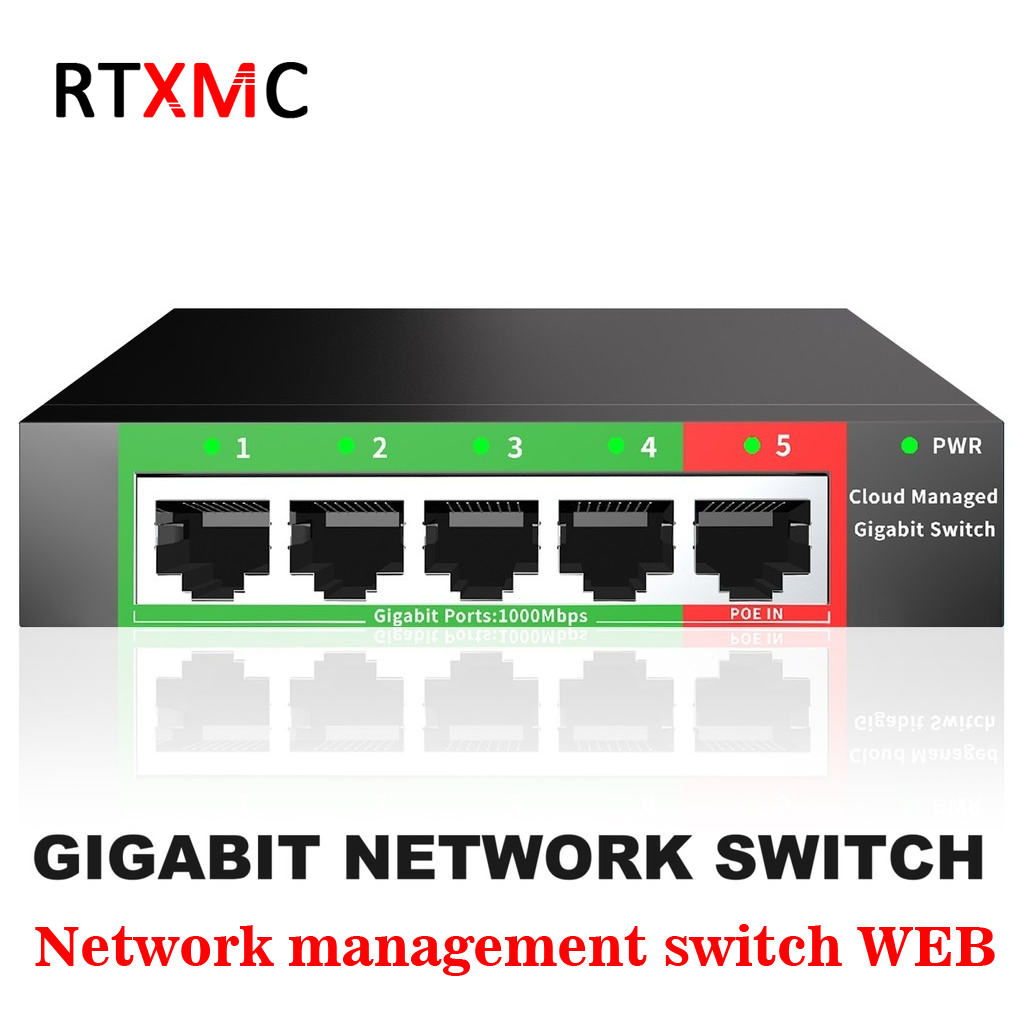 Switch POE Vlan a 8 Porte Giga - Ethernet Switch 8 Port recensione e prezzo