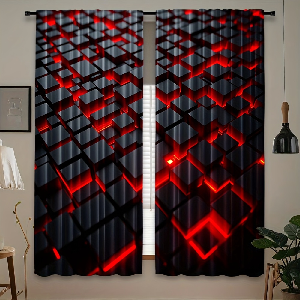 2 Pezzi Tende Geometriche Ross - Tech Office Youtube recensione e prezzo