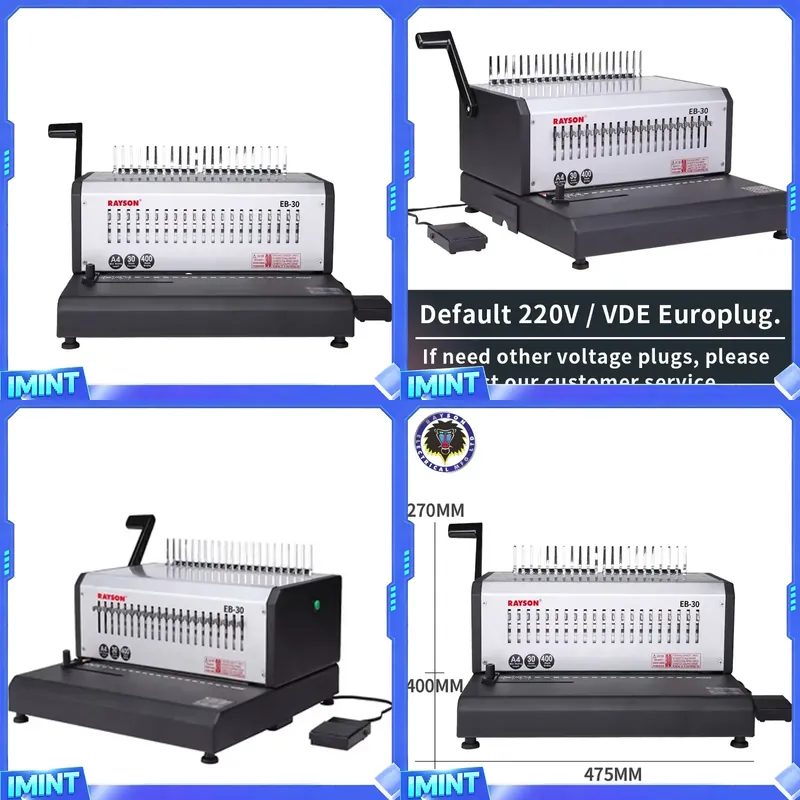 RAYSON EB-30 Rilegatrice Elett - Binding Machine Comb recensione e prezzo