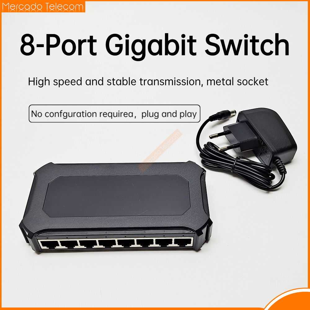 Switch Ethernet Gigabit a 8 po - Ethernet Switch 8 Port recensione e prezzo