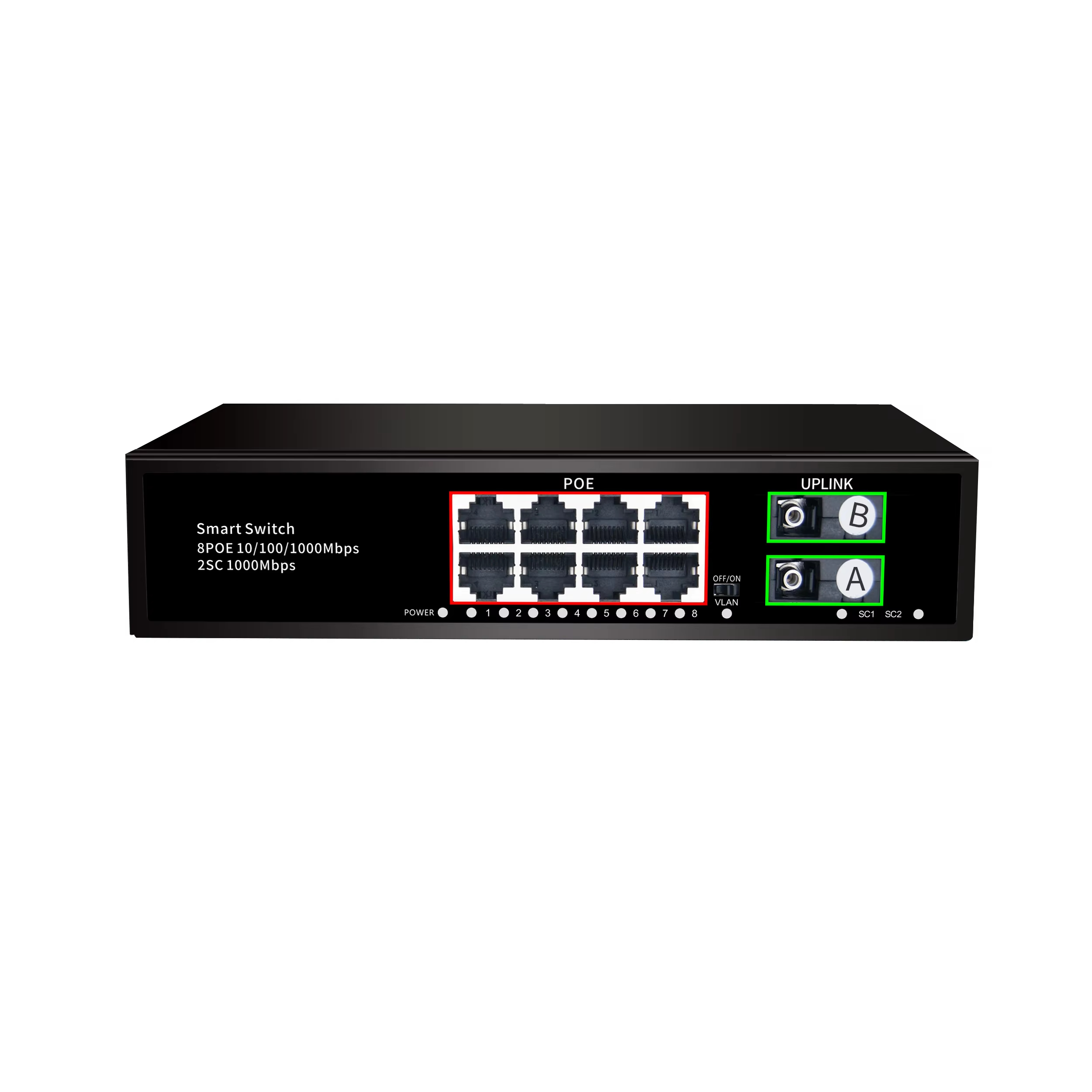Switch con porta POE Gigabit E - Ethernet Switch 8 Port recensione e prezzo