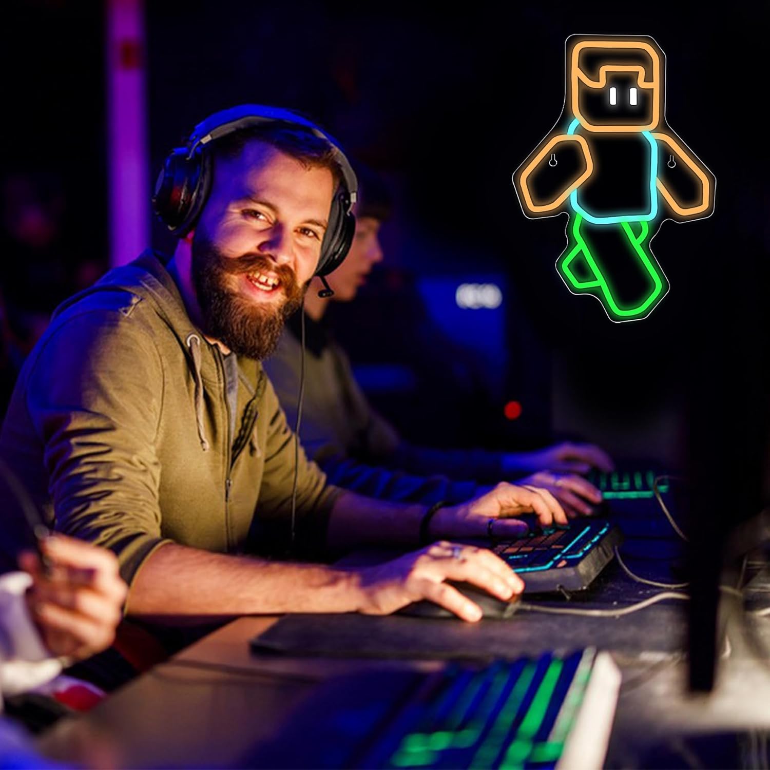 Insegna al Neon Pixel Art con  - Tech Office Wall Art recensione e prezzo